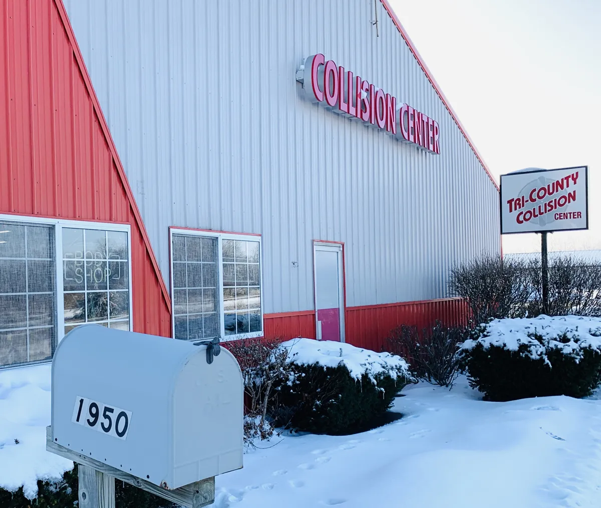 Vehicle repair at Mike's Tri County Collision